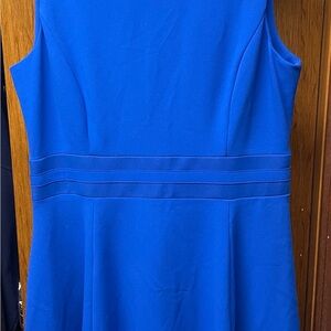 Calvin Klein Blue Sheath Mini Dress